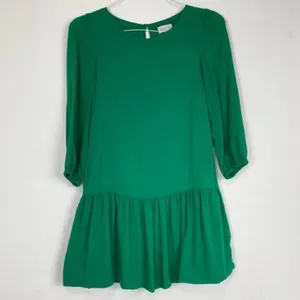 ✨ Anthropologie Meadow Rue Green Dress ✨ thumbnail 5