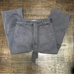 Gray Loft Slacks Size 2 thumbnail 6