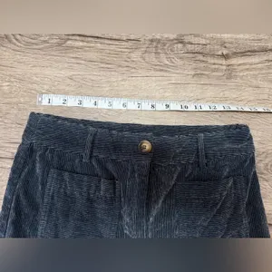 EN SAISON Laurie Pants gray corduroy size medium‎ thumbnail 5