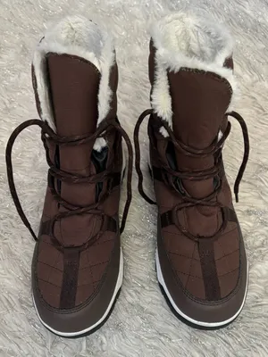 Dream Paris Brown Women’s Faux Fur Waterproof Snow Boots Size US 10 thumbnail 5