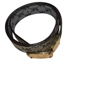 Michael Michael Kors reversible belt with gold buckle ! thumbnail 8