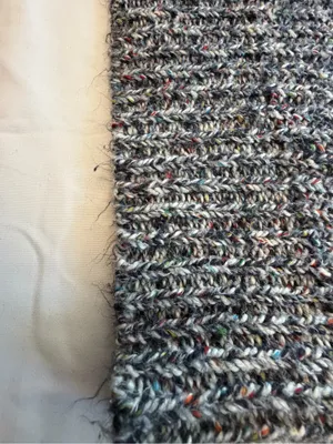 OFFLINE by Aerie Gray Confetti Marled Knit Quarter Zip Sweater XL thumbnail 12