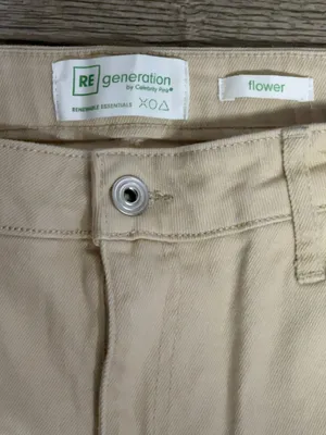 RE/Generation Flare Jeans Beige 11/30 Tan Size undefined thumbnail 5