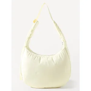 Athleta All About Medium Crossbody Hobo Bag Glow Yellow thumbnail 4