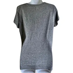 New England Patriots Distressed Gray Women’s T Shirt sz L Touch by Alyssa Milano thumbnail 6