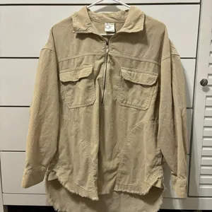 Aerie Offline Corduroy Quarterzip Shacket thumbnail 2