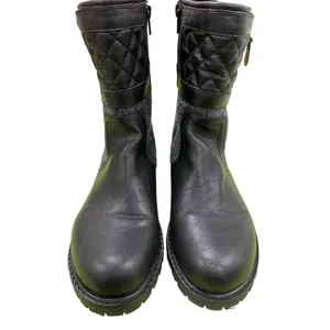 Guess Women's Black Combat Boots Size 9.5M in great shape. SKU 973 thumbnail 2