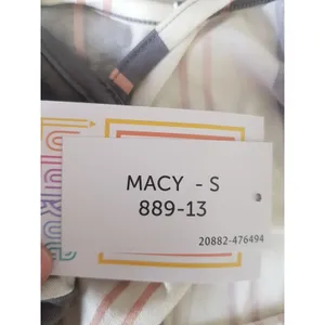 Lularoe Womens Dress Small Maxi Macy Striped Casual Modern Trendy Retro Spring thumbnail 9