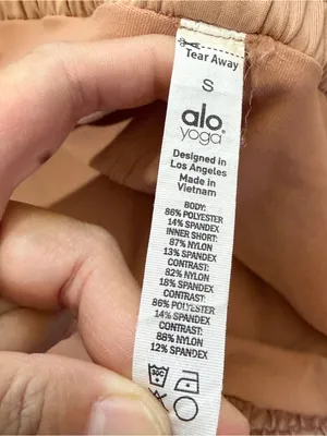 ALO Yoga Women’s Frame Runner Shorts Pull On 2” in Henna S thumbnail 6