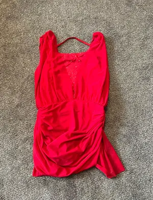Balera Red Lyrical Costume thumbnail 1
