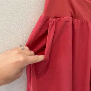 NWT HALARA SoCinched High Waisted Pants in Kapok Red Size Small thumbnail 5