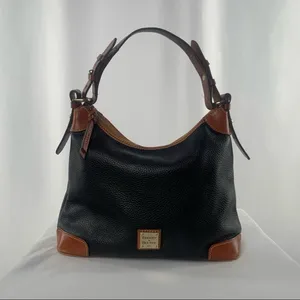 Dooney & Bourke Pebble Grain Hobo‎ Bag in Black thumbnail 2