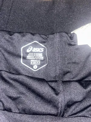 NWT ASICS Black Running Shorts Women's Small thumbnail 4