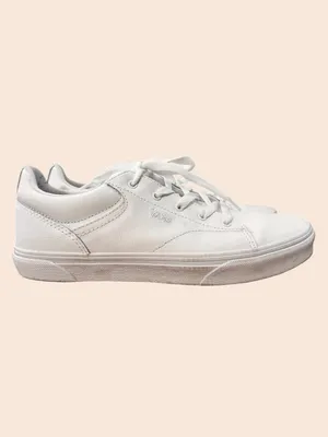 Vans Leather Classic White Low-Top Sneakers thumbnail 5