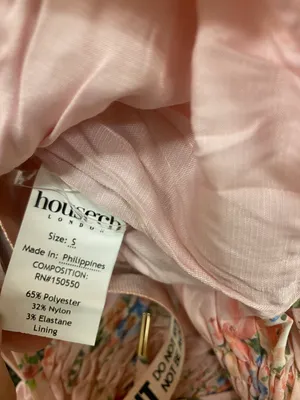 House Of CB Henrietta Shirred Bralette Top Size S thumbnail 6