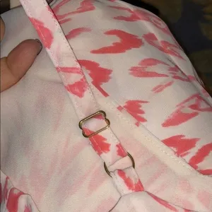 Cabi Flirty Cami Peach Tunic Tank Top Adjustable Strap thumbnail 6