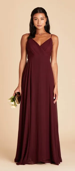Birdy Grey • Cabernet Kaia Dress Chiffon Bridesmaid Formal thumbnail 1