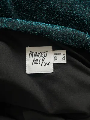 Princess Polly Dress Mini Teal thumbnail 3