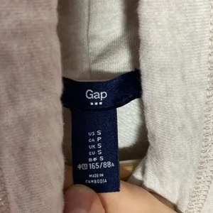 Gap Factory foil 1969 graphic print kangaroo pocket high neck sweatshirt size S thumbnail 10
