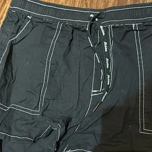 Elastic Waist Women’s Shorts Black thumbnail 5