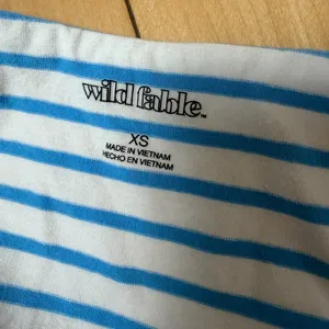 WILD FABLE Nautical Stripe Coastal Halter Neck Tank Top Size XS thumbnail 6