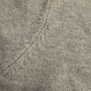 Tête & Tête Gray/Blue Short Sleeve Knit Sweater Top Boxy Crew Neck Soft Luxe thumbnail 4