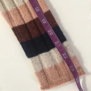 Madewell NWT Ribbed Brown/Pink/Cream/Navy Striped Mock Neck Sweater Size XXS thumbnail 8