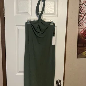 Reformation Olive Backless Halter Dress thumbnail 5