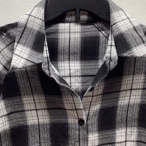 SHEIN Size Medium Plaid Shirt Preloved. thumbnail 3