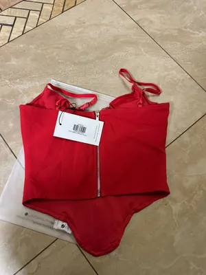 Outcast Clothing Nathalie Top Scarlet Mirage thumbnail 5