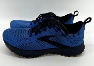 Brooks Revel 5 Performance Running Shoes Road Workout Athletic Blue Black 8M thumbnail 5