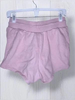 CHAMPION Dusty Rose Drawstring Athletic Sweat Shorts with Pockets thumbnail 4