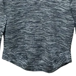 OFFLINE‎ By Aerie Home Stretch Quarter Zip Sweater Black Size Oversized XS thumbnail 5