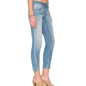 AMO Twist‎ Skinny in 70's Blue Size size 25 thumbnail 3