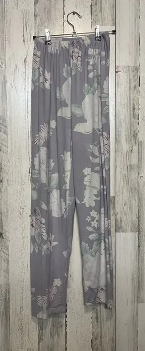 Floral pajama pants Blue thumbnail 1