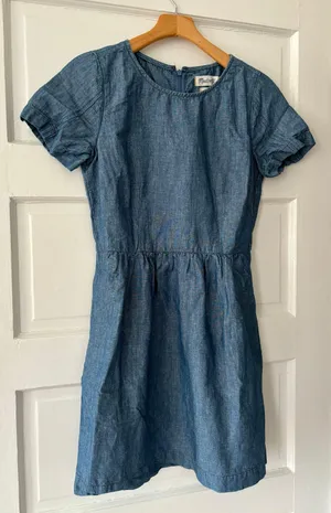 Madewell Chambray Dress thumbnail 1