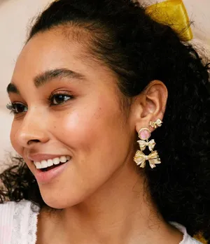 Kendra Scott X Loveshack Fancy Bow Earrings thumbnail 5