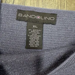 Bandolino Purple Beaded Tank Top Size XL‎ Boho Y2K Sleeveless Blouse Shimmer thumbnail 4