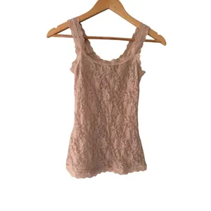 Hanky Panky Lace Cami Tank Top Blush Taupe Floral Lace thumbnail 5