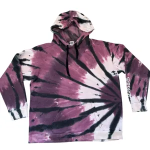 Victoria’s Secret PINK everyday campus lounge pullover hooded multi tie dye sz M thumbnail 1
