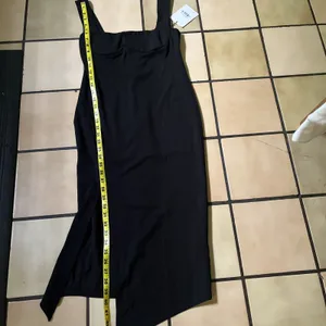 Hello Molly Black Dress Sz 6 Sleeveless Leave The Light On Party Club Rave Slit thumbnail 8