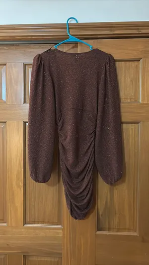 Windsor Brown Glitter Dress thumbnail 3