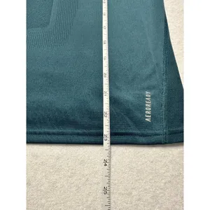 Adidas Ultimate Knit Tee Women’s Small AEROREADY Running Top Blue thumbnail 7