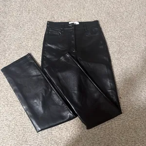 Aritzia Wilfred Leather Melina Pants thumbnail 2