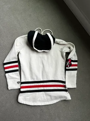 Old Time Hockey Blackhawks Hoodie thumbnail 3