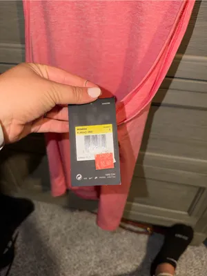 Nike Coral-Pink Athletic Tank Top thumbnail 3