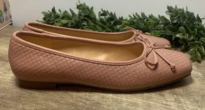 Cliffs by White Mountain Women's Pink Ballet Flats Ladies Size 9.5 Wide Blanche thumbnail 4