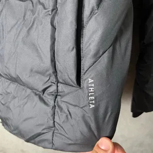 Athleta Downtown Quilted Puffer Jacket Black Size XS 550-Down‎ Fill thumbnail 8