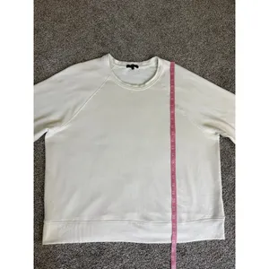 Quince Ivory French Terry Crewneck Sweatshirt XL Relaxed Fit thumbnail 5