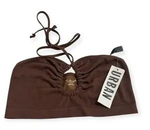 Urban Outfitters Brown Crop Top NWT thumbnail 1